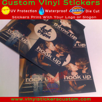 Removable Custom UV Vinyl Sticker
