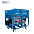 Mobiler Dieselgenerator mit offenem Rahmen