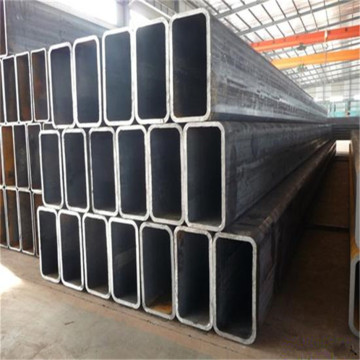 Tubo de acero rectangular / rectangular sumergido revestido del cinc