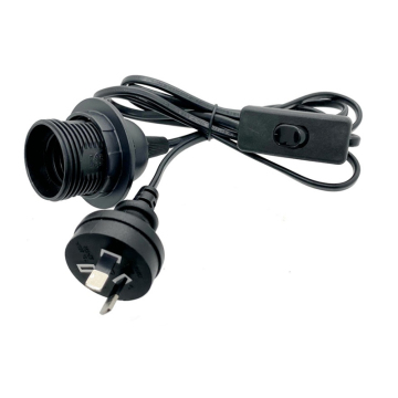 1.8m Power Cord E27 Full Tooth Lamp Head with AU Plug and 303 Switch for Pendant LED Bulb