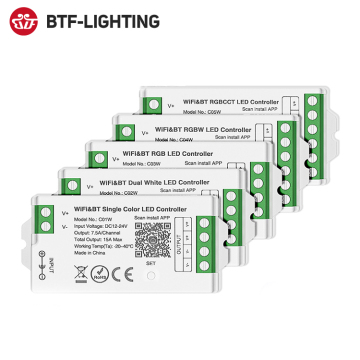 Smart BT RGBCCT LED Strip Light Controller