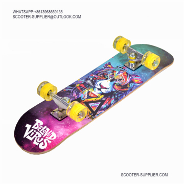 Custom Printed Heat Transfer Skateboard3108