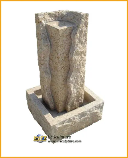 Abstract Natural Stone Water Fountains