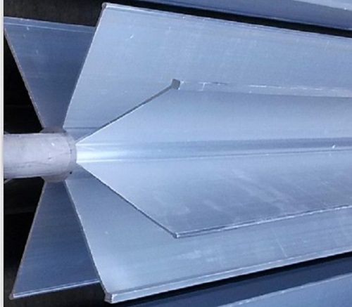 Omgivande förångare delar: Aluminium Star Extruded Finned Tubes