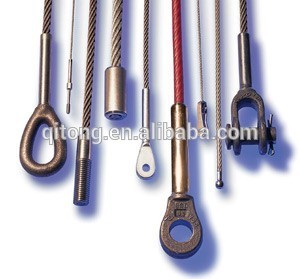 High strength pressed cable sling for crane