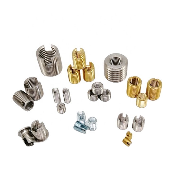1/4-20-L12.2 Self Tapping Insert Stainless Steel and Zinc Locking Type