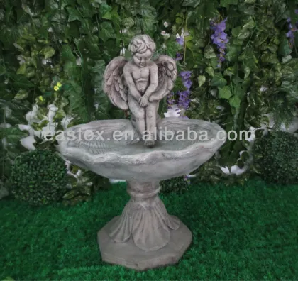 Garden fiberglass bird feeder / bird bath / bird pool