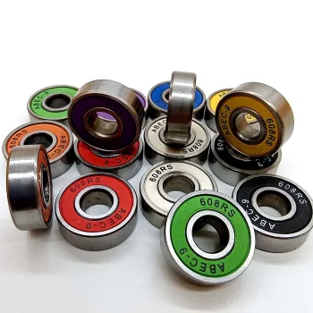 High Speed Color Set 608 Skateboard Bearings: Enhancing Your Ride with Superior Performance