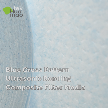 Cross Pattern Ultrasonic Spot Bonding Cabin Filter Media