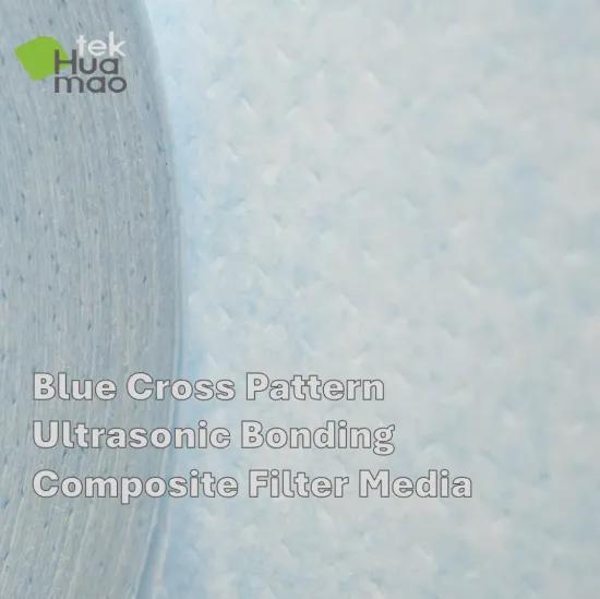 Cross Pattern Ultrasonic Spot Bonding Cabin Filter Media