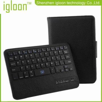 Leather Case Bluetooth Keyboard For Ipad Mini 