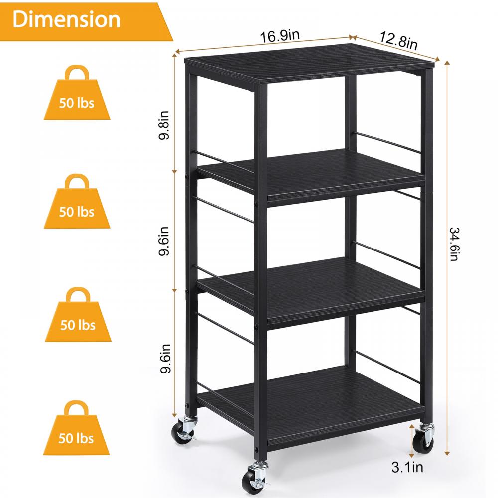 Storage Cart With Wheels