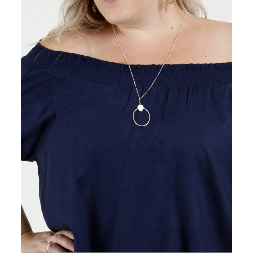 Women Plus Size Off Shoulder fashion Blouse