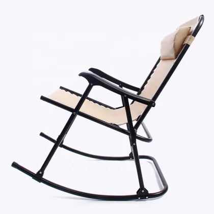 Patio Outdoor Rocking Recliner Chair Comfortable Garden Furniture  Rocking Chair