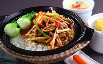 Shentop BST-B10 rice clay pot cooking machine clay pot restaurant use clay pot cooking machine