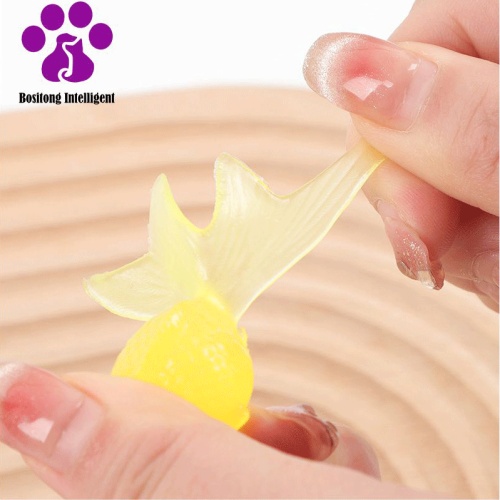Engaging Plaything for Pets with Simulated Little Goldfish