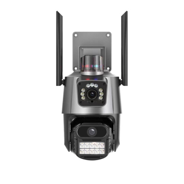P11 Outdoor IP Camera: 6MP WIFI PTZ with AI Tracking, Dual HD Lens, Home Security CCTV Compatible with ICSEE App