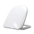 U-Shape Duroplast Toilet Seat-Soft Close White