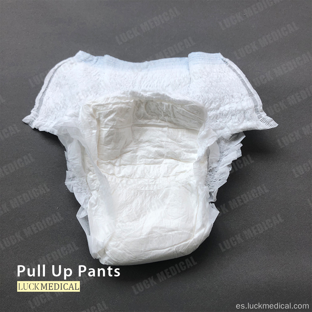 Pantalones de pañales pull-up uso único