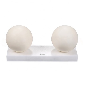 Calibration Ceramic Dumbbell Ball for 2D and 3D Detection in Optical Imaging Instruments