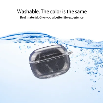 Transparent TPU Protective Case for Realme Buds T300 Earphones