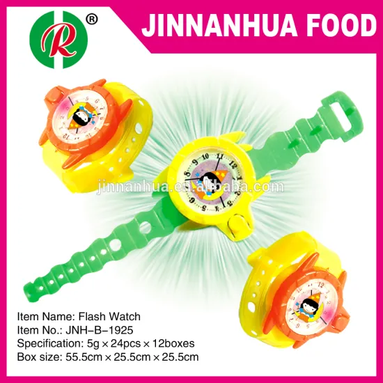 flash watch light candy