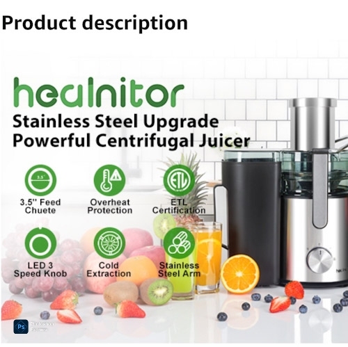 3-in-1 Cold Press Juicer for Fruits & Vegetables