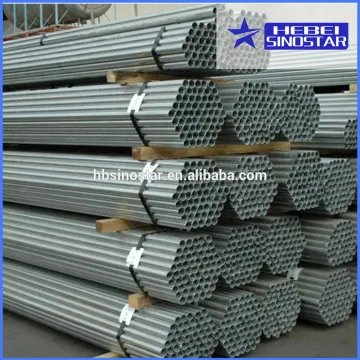 Green House Pre-Galvanized Round Steel Pipe