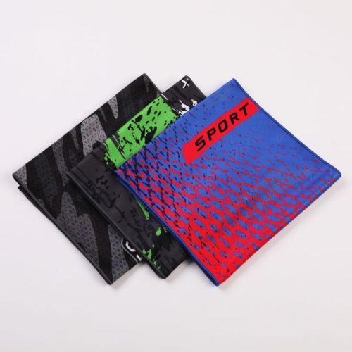 Print Logo Cooling Towel Hand Gym Sport Towel