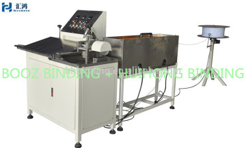 PVC Plastic spiral coil forming machine for office