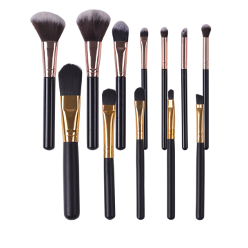 5pcs Wholesale Black Synthetic Brush Makeup Set
