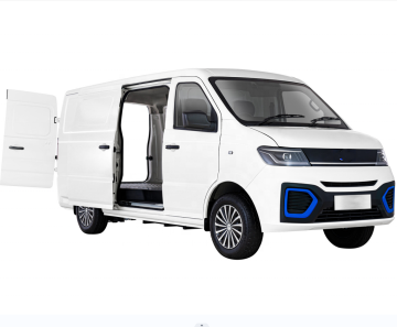 EEC Certified Electric Mini EV Cargo Van Trucks for Fast Food with Big Space