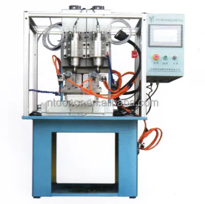 CNC cylinder drilling and key dimpling machine