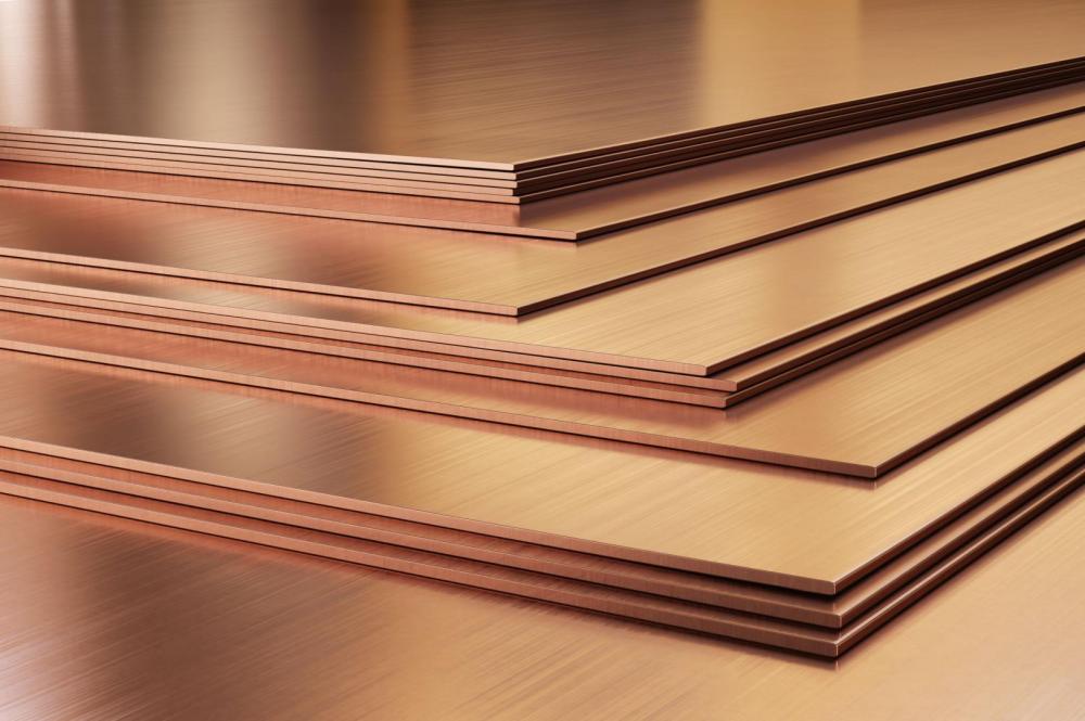 Available stock cathode copper C10200 sheet