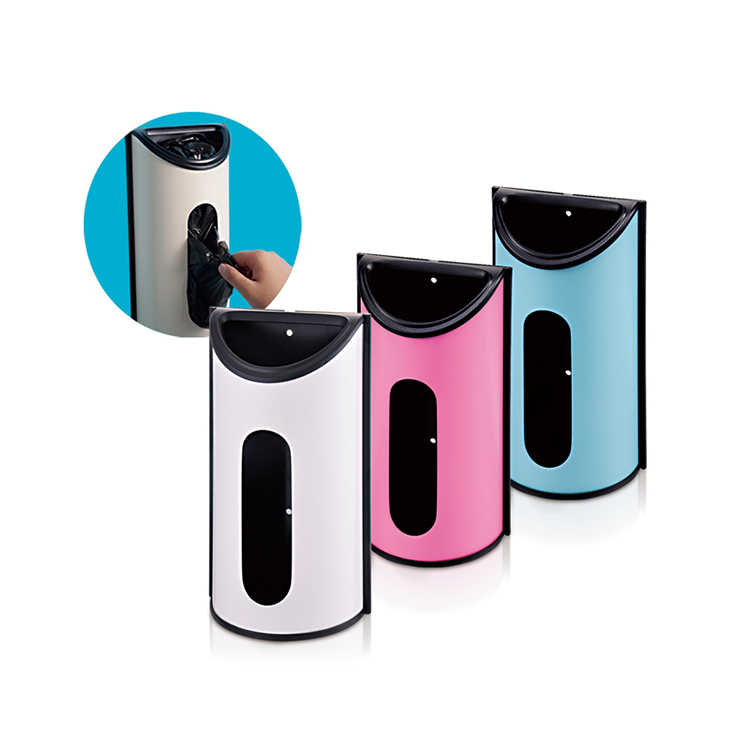 colorful stainless steel bag dispenser