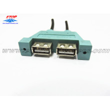 Double USB Female Connector