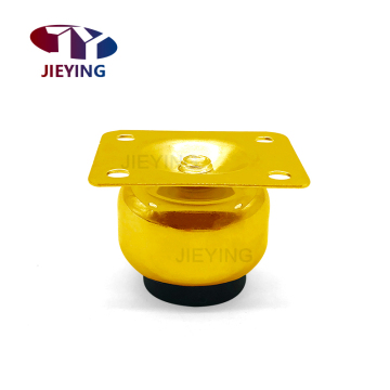 Jieying Furniture Hardware: Modern Sofa Legs - High Gold Chrome Black 30mm Sofa Legs For Sale