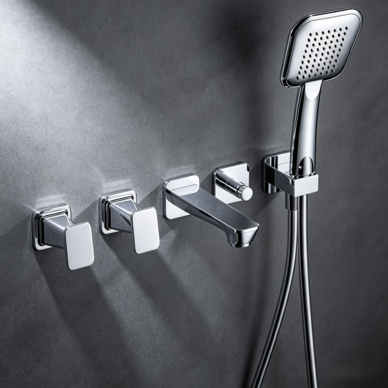 tub wall faucet