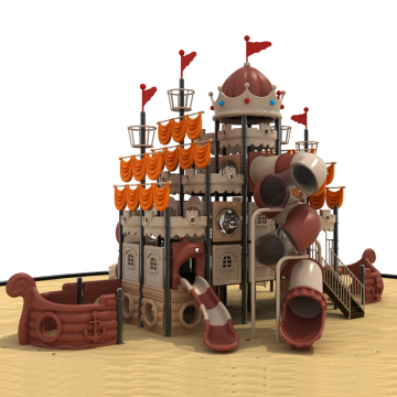 outdoor pirate ship Playground equipment