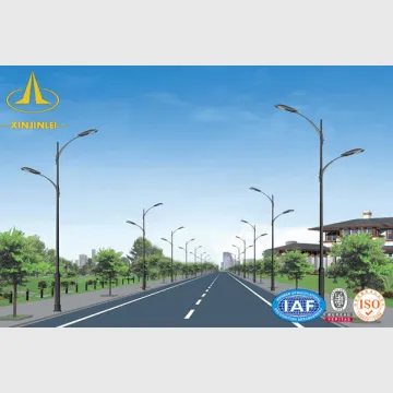 6-12 Meters Single Double Arm Street Lighting Pole