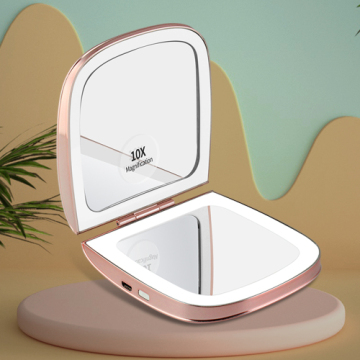 Personalised Compact Mirrors Light Makeup Mirror
