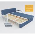 Cama moderna de sofá plegable plegable con almacenamiento