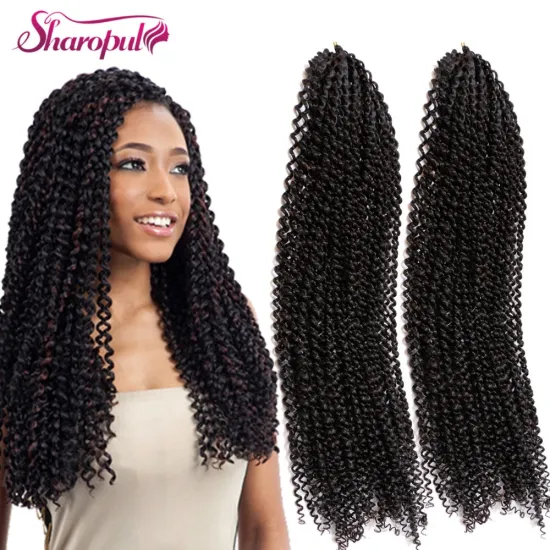 Micro Curly Braids Synthetic Hair Extension 22 Inch 100gram Kinky curly zizi Jumbo hair Extension
