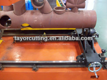 steel pipe bevel cutting machine,big pipe diameter cutting machine