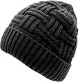 Cappello invernale caldo a maglia berretto slouchy berretto da cranio