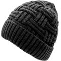 सर्दियों की टोपी गर्म बुना हुआ slouchy beanie खोपड़ी टोपी