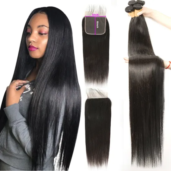 Wholesale Grade 8a Bundles and Closure Hair Vendor - Human Hair HD Lace Frontal Closure Kits