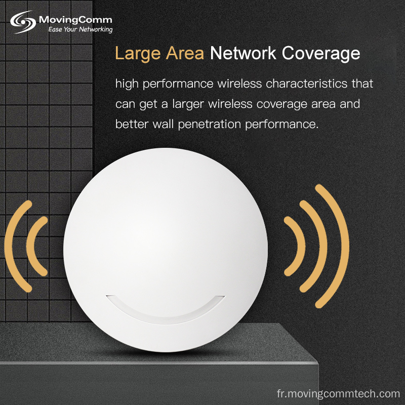 2,4g 300 Mbps Point d'accès sans fil intérieur