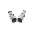 Quick Push Type F Male RG6 Compression Connector