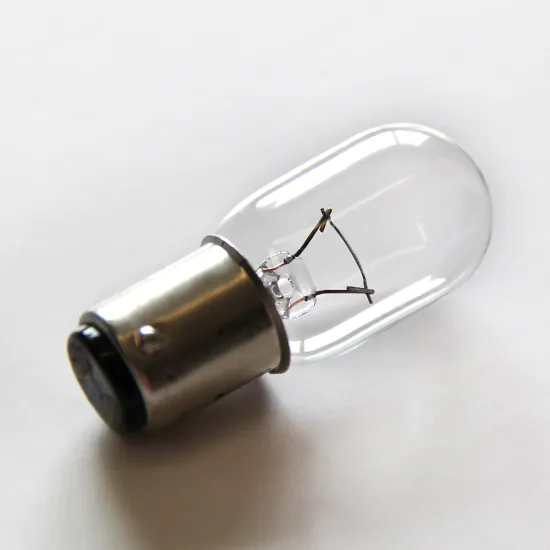 Safety Voltage Indicator Bulb T20 Transparent Incandescent Bulbs 12V 24V 36V